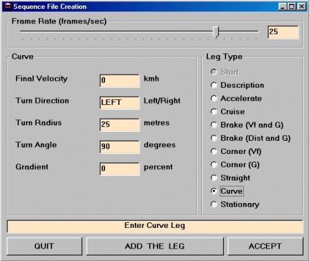 Simple Input of Motion Path data